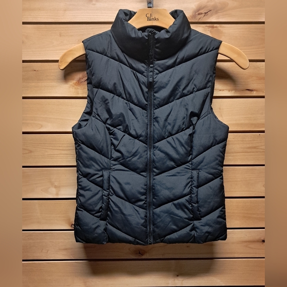 Cole Haan Charcoal Quilted Vest Size XS - Picture 4 of 4